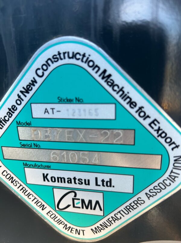 KOMATSU D37EX - Image 11