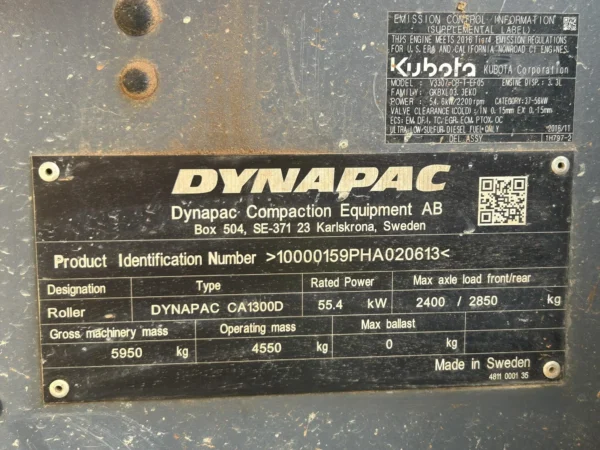 DYNAPAC CA1300D - Image 4