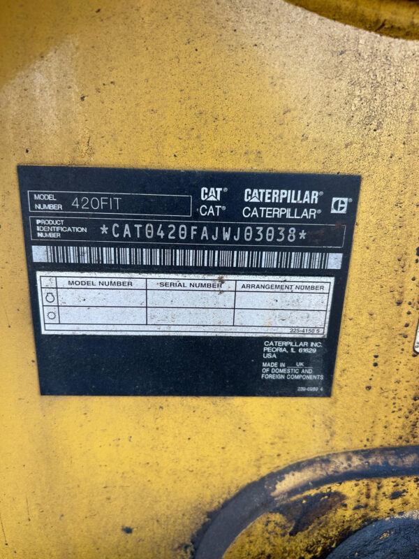CAT 420F - Image 11