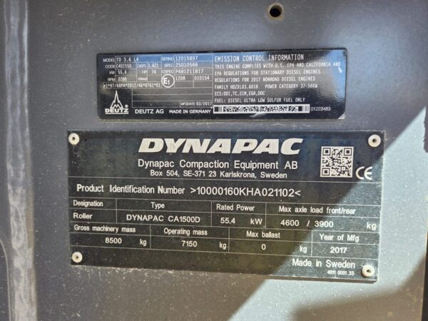 DYNAPAC CA1500D - Image 7